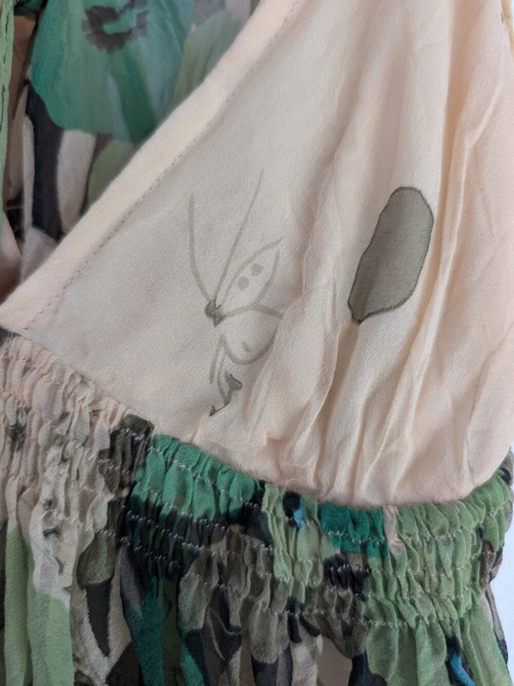Vintage Silk Floral Camisole XS - Picture 3 of 3